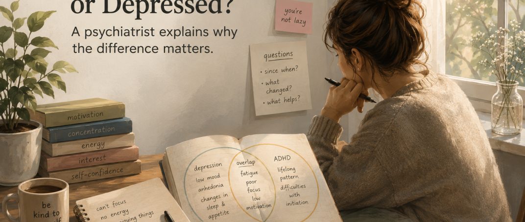 «Sono pigra, esaurita o depressa?» Perché la differenza conta