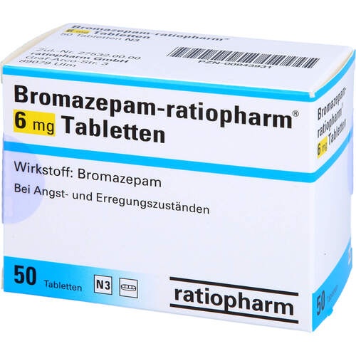 BROMAZEPAM RATIOPHARM