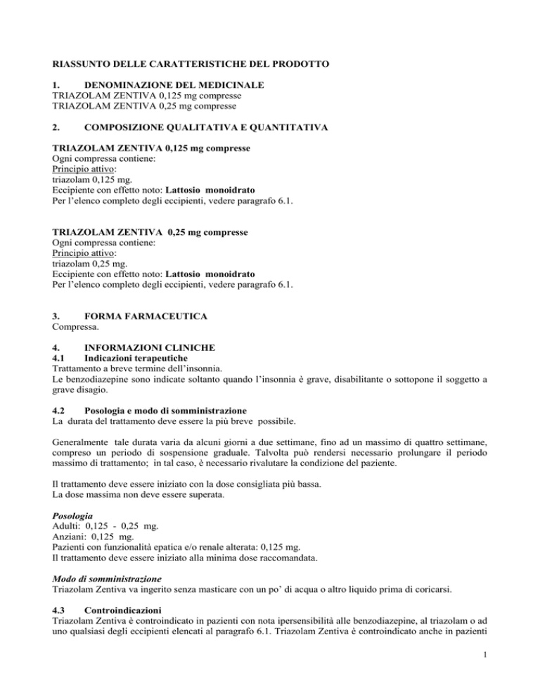 TRIAZOLAM ZENTIVA