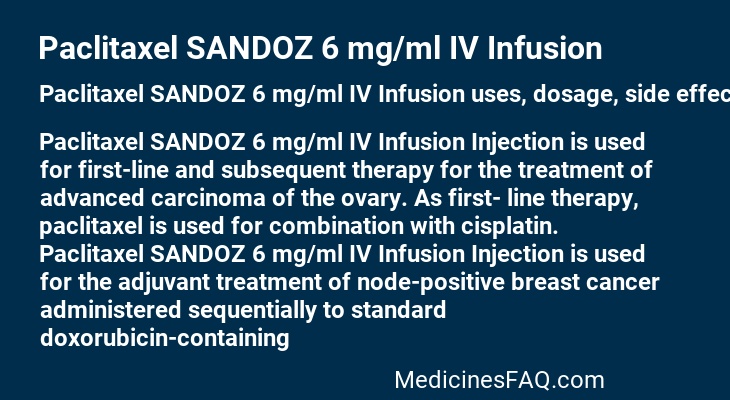 paclitaxel-sandoz-concentrato-per-soluzione-per-infusione-6-mg-ml