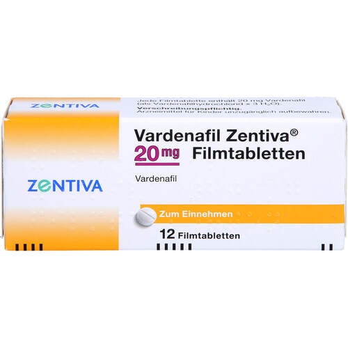 VARDENAFIL ZENTIVA