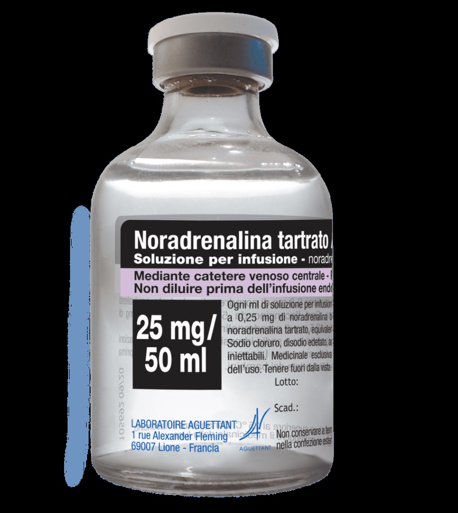 noradrenalina-tartrato-laboratoire-aguettant-concentrato-per-soluzione-per-infusione-2-mg-ml