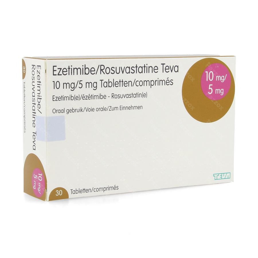 ROSUVASTATINA E EZETIMIBE TEVA